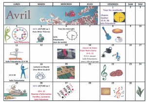 programme avril16